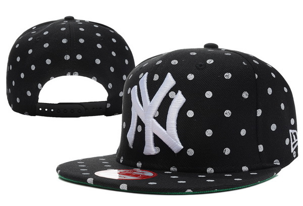 New York Yankees Black Snapback Hat XDF 1